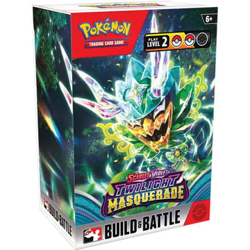 Pokemon Twilight Masquerade Build & Battle Box (4 Booster Packs & Promo Card)