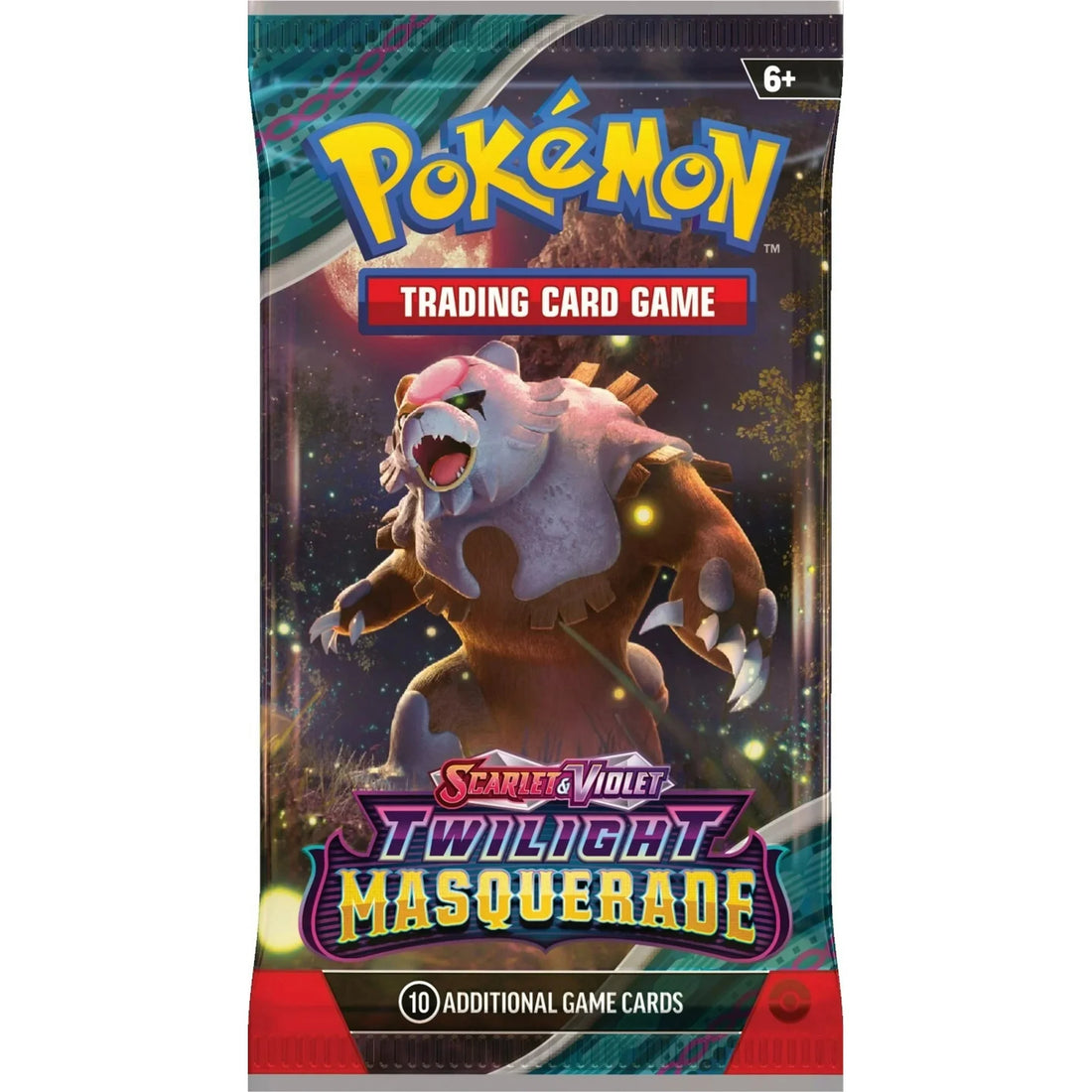 POKEMON TCG: SCARLET AND VIOLET TWILIGHT MASQUERADE BOOSTER PACK (1 PACK)