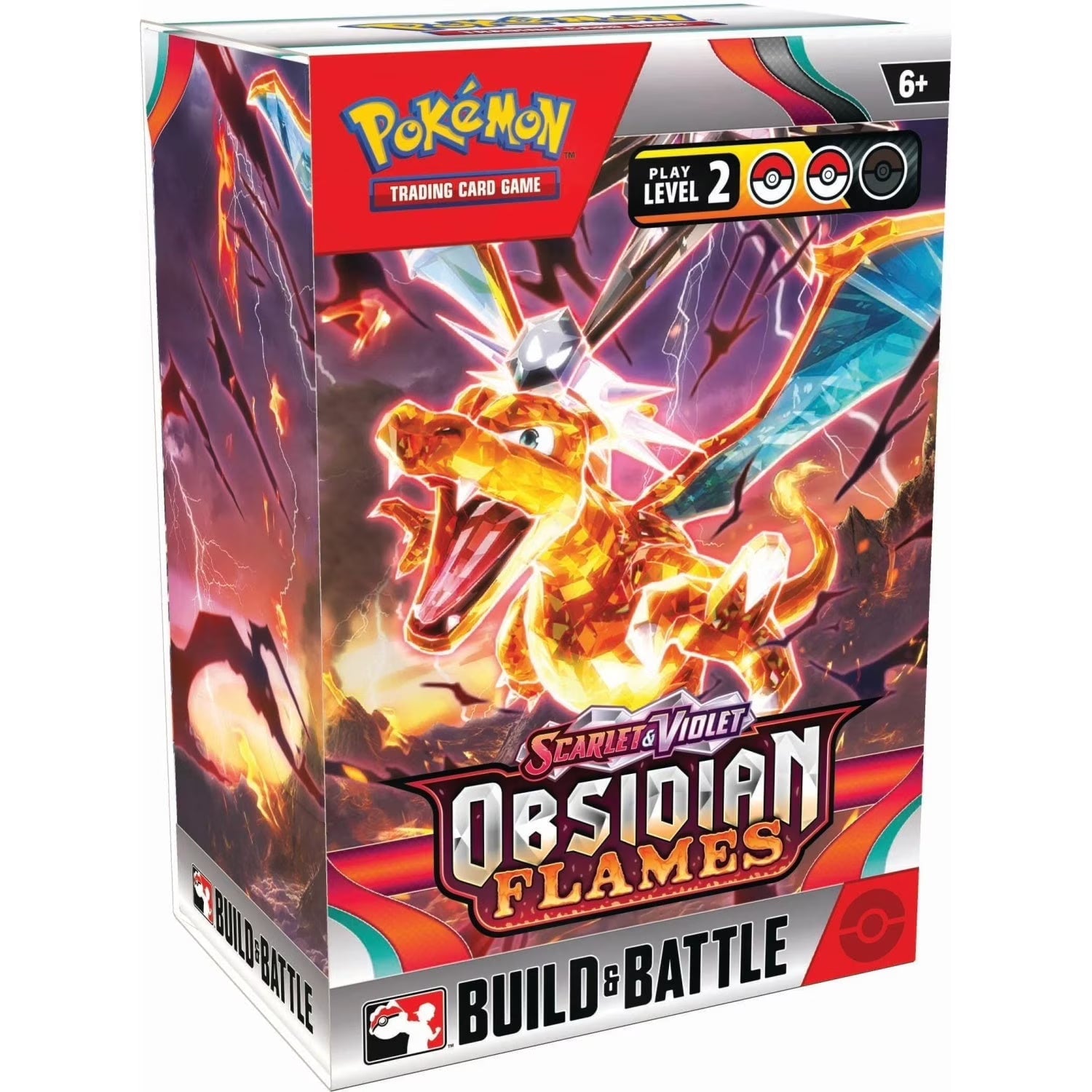 Pokemon Scarlet & Violet Obsidian Flames Build & Battle Box